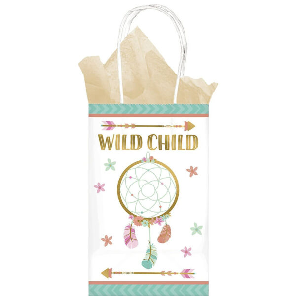Σακούλες πάρτυ Boho "Wild Child" (8τεμ)