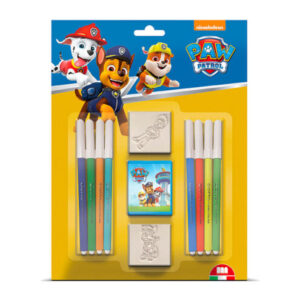 Σετ σφραγίδες και μαρκαδόροι Paw Patrol