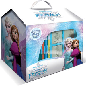 Σπιτάκι Frozen με είδη ζωγραφικής