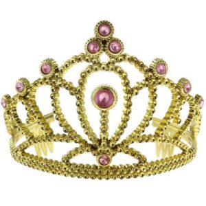 Στέμμα Πριγκίπισσας με ροζ πέρλες