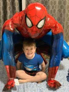 Τεράστιο μπαλόνι Airwalker Spiderman 91εκ - Image 3
