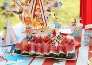 Toppers για Cupcakes Τσίρκο (6 τεμ) - Image 2
