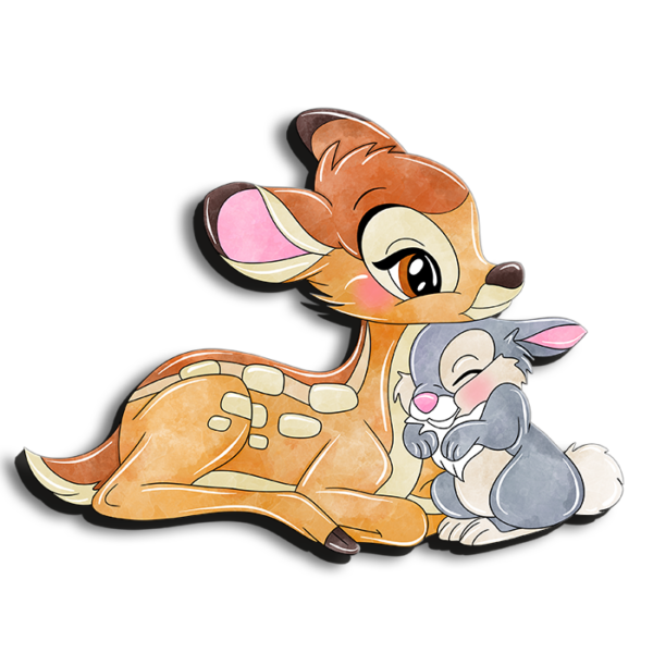 Ξύλινη φιγούρα Ελαφάκι Bambi