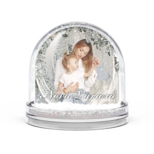 Χιονόμπαλα με Φωτογραφία - Νονά