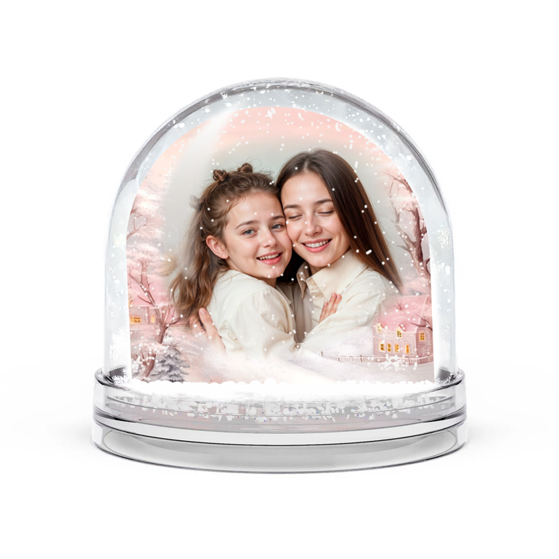 Χιονόμπαλα με Φωτογραφία - Θεία - Image 2