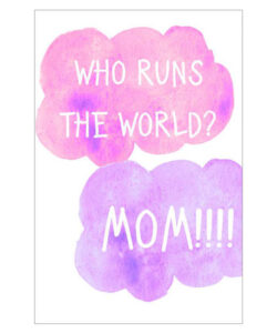 Κάρτα για τη Μαμά "Mom Runs the World" - Image 2