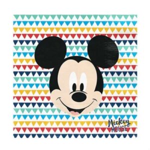 Χαρτοπετσέτες πάρτυ Mickey Awesome (20 τεμ)