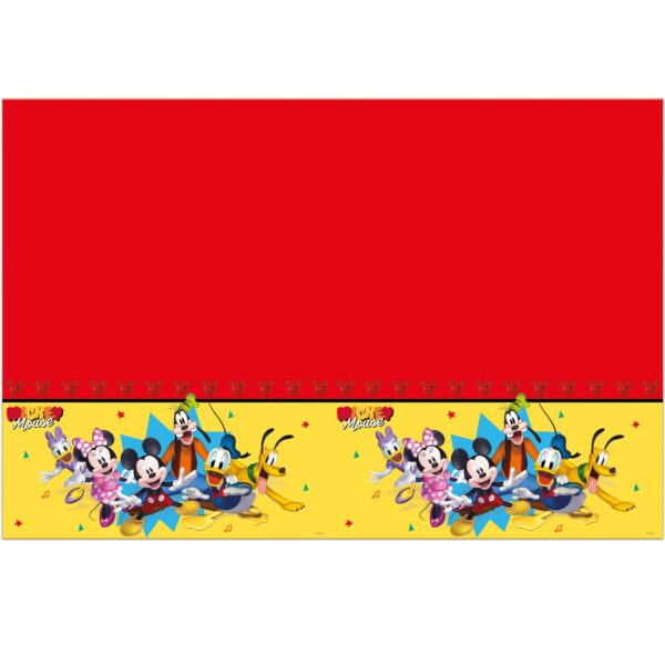 Τραπεζομάντηλο Mickey Into Fun πλαστικό (120x180 εκ)