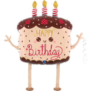 28" Μπαλόνι Happy Birthday  Pet Walker