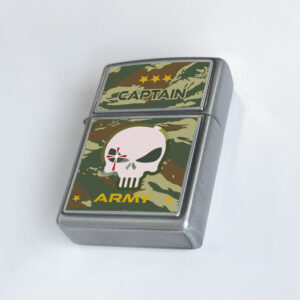 Αναπτήρας Μεταλλικός Τύπου Zippo - Army Captain