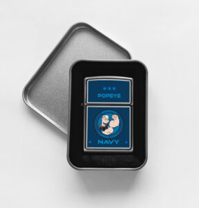 Αναπτήρας Μεταλλικός Τύπου Zippo - Popeye - Image 2