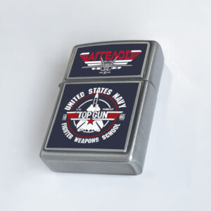 Αναπτήρας Μεταλλικός Τύπου Zippo - Top Gun Weapons School