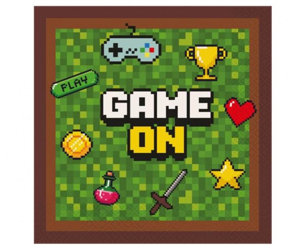 Χαρτοπετσέτες Game On (20 τεμ)