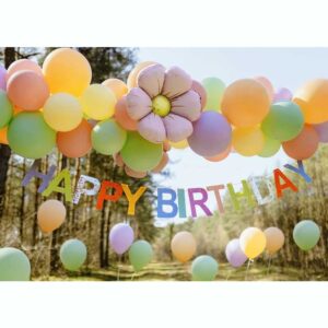 Γιρλάντα Happy Birthday Με Πολύχρωμα Γράμματα 220 cm - Image 3