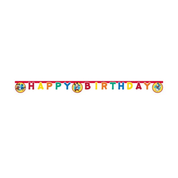 Γιρλάντα Happy Birthday Mickey (200 cm)