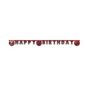 Γιρλάντα Happy Birthday Spiderman (200 cm)
