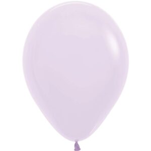Λιλά Pastel Matte λάτεξ Μπαλόνι