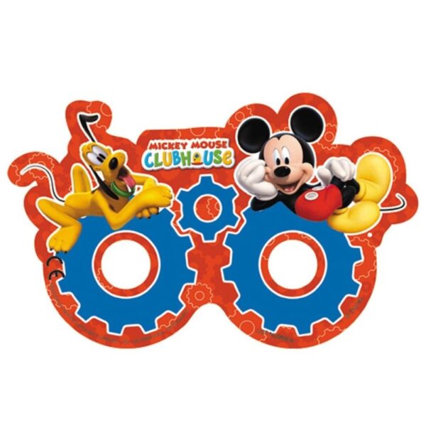 Χάρτινες Μάσκες Mickey Mouse (6 τεμ)