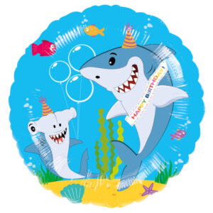 Μπαλόνι Γενεθλίων Friendly Shark 17"