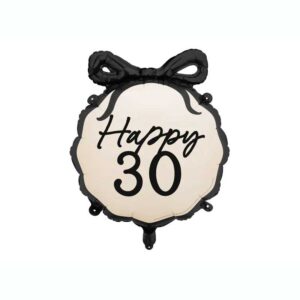 26" Μπαλόνι Happy 30 Με Φιόγκο