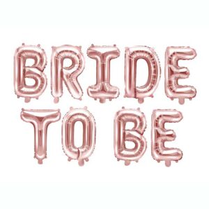 Μπαλόνια ροζ χρυσό "Bride to Be