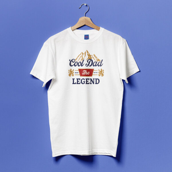 Μπλούζα για Μπαμπά - Cool Dad The Legend
