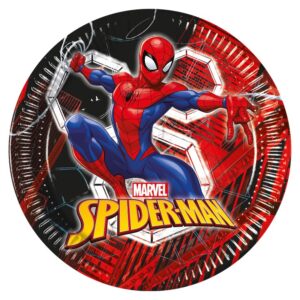Πιάτα φαγητού Spiderman - World of Web (8 τεμ)