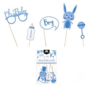 PhotoBooth Props Baby Boy (5τεμ)