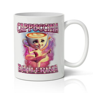 Κούπα Brainrot - Cappuccina Ballerina