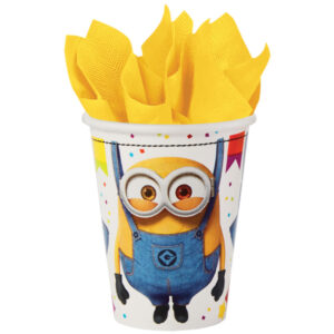 Ποτήρια πάρτυ Minions - Εγώ ο Απαισιότατος (8 τεμ)