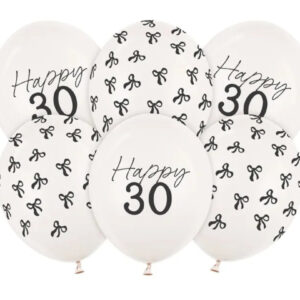 Σετ Μπαλόνια Happy 30 (6 τεμ)