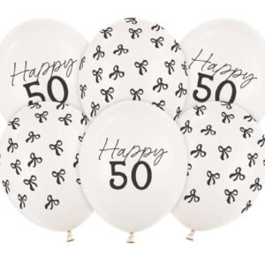 Σετ Μπαλόνια Happy 50 (6 τεμ)