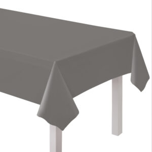 Τραπεζομάντηλο γκρι Graphite - Χάρτινο (274x137 cm)