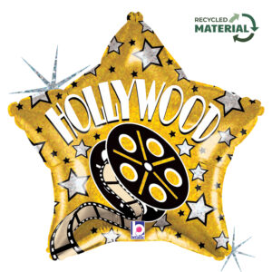 19'' Μπαλόνι αστέρι Hollywood Star