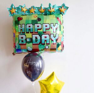 25'' Μπαλόνι Pixel Party - Image 2