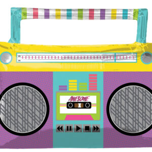 27'' Μπαλόνι Retro Κασετόφωνο Boombox
