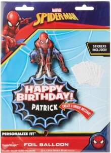 34'' Μπαλόνι γενεθλίων Spiderman Personalized - Image 2