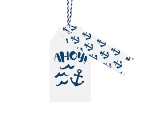 Καρτελάκια για Δώρα "AHOY' - Image 2