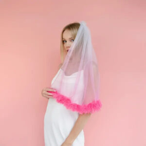 Πέπλο Bride to Be με κρόσια - Image 3