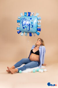 34" Μπαλόνι Τετράγωνο Taggie "It's a Boy" - Image 2