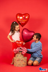 Μπαλόνι καρδιά Happy Valentine's Day 18'' - Image 4