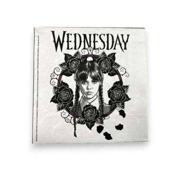 Χαρτοπετσέτες - Wednesday Addams  (20 τεμ)