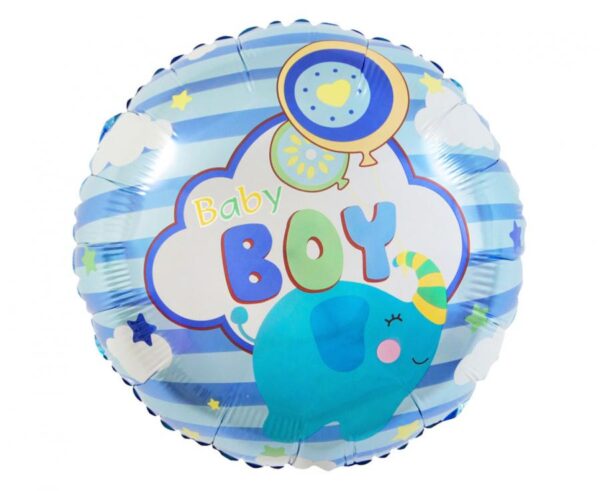 18'' Μπαλόνι Baby Boy Ελεφαντάκι