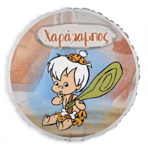 18" Μπαλόνι Foil Tυπωμένο Μπαμ Μπαμ Στρογγυλό