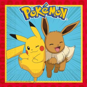 Χαρτοπετσέτες Pokemon (20 τεμ)