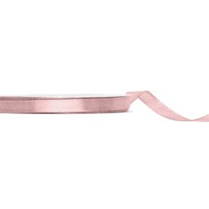 Light Dusty Pink Σατέν κορδέλα (25m)