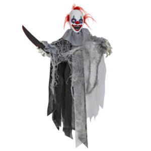 Φιγούρα Halloween - Κρεμαστός Κλόουν με φως και ήχο