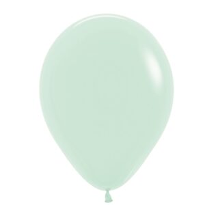 Πράσινο Pastel Matte λάτεξ Μπαλόνι