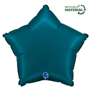 18'' Μπαλόνι Αστέρι Πετρόλ Satin