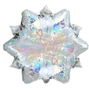 18'' Μπαλόνι Χιονονιφάδα Holographic